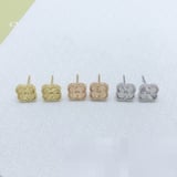 Cross-border Best Seller Floral Stud Earrings Fashion Versatile Minimalist Stud Earrings VAN CLEEF