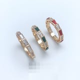 Premium CNC Diamond-Set Ring Rose Gold Factory Direct VAN CLEEF