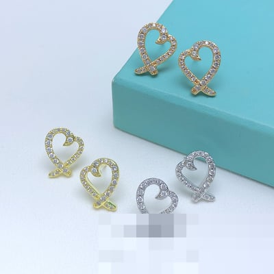 Stud Earrings 2 European Style Earrings VAN CLEEF