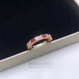 Premium CNC Diamond-Set Ring Rose Gold Factory Direct VAN CLEEF