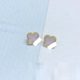 Cross-border Best Seller Stud Earrings Fashion Jewelry In Stock Wholesale Floral VAN CLEEF
