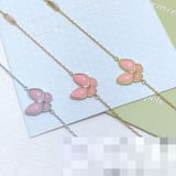 Premium van cleef Pink Bracelet Fresh ins Red Bracelet high quality jewelryVAN CLEEF