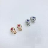 Blue Green Versatile Stud Earrings Cross-border Best Seller VAN CLEEF