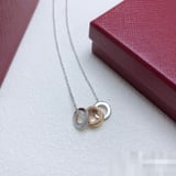 New European Style Diamond-Set Necklace Minimalist Choker Necklace Versatile Wholesale Pendant Choker Necklace