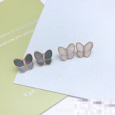 New Diamond-Set Stud Earrings Stud Earrings 2 Fashion Minimalist Direct Earrings