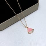 Premium New Pink Necklace Fashion Minimalist Diamond-Set Choker Necklace