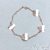 26 New LLV Floral White Diamond-Set Bracelet Floral Bracelet Versatile