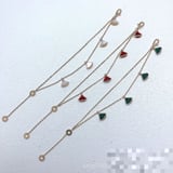 V Gold Premium Bracelet White Rose Gold Red