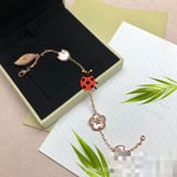 Premium Red Floral Bracelet Commuter Versatile Wholesale Bracelet