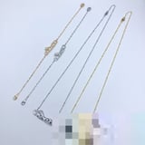 European Style Fashion Gold Necklace Bracelet Necklace Jewelry Set Wholesale high quality jewelryVAN CLEEF