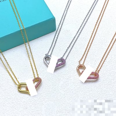 Tiffany Pink Necklace U Choker Necklace Wholesale