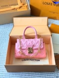 ​​Louis Vuitton Nano Madeleine Milk Yellow Handbag with box