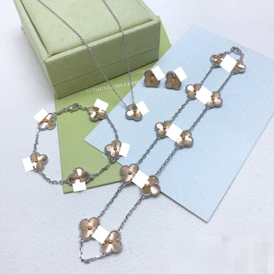 van cleef Premium Floral Necklace Floral Necklace Fresh
