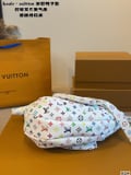 Louis Vuitton Nigo co-branded duck bag with box