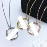Premium TiffanyU Pendant Necklace Fashion Minimalist Factory Direct