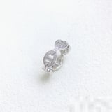 HERMES Diamond-Set H Versatile White Gold Ladies