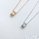 New coco Diamond-Set Gold Necklace Chanel Rose Gold Choker Necklace Pendant