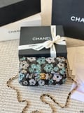 CHANEL Chain Bag​​ +Metal C WITH BOX