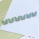 New Blue Stud Earrings Fashion Minimalist Direct