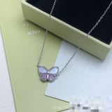 New Blue Purple Necklace Choker Necklace Pendant Fashion Choker Necklace Fashion Minimalist