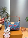 Louis Vuitton Denim Lunch Bag with box