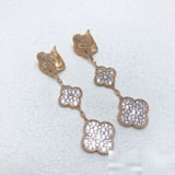 van cleef Premium Stud Earrings Foreign Trade