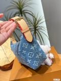 Louis Vuitton Denim Lunch Bag with box
