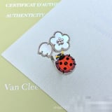 Premium Floral Ring Floral van cleef Ring Fashion Versatile Ring