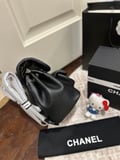 Chanel duma sheepskin backpack with box