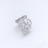 ins Silver Jewelry Ring Versatile Open