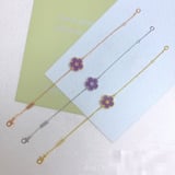 Cross-border New Floral Purple Bracelet Fashion Fresh Bracelet