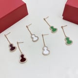 Premium Stud Earrings Green Red Hot Seller Jewelry Wholesale