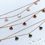 V Gold Premium Bracelet White Rose Gold Red