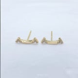 Minimalist Diamond-Set Stud Earrings New Fashion Versatile Earrings