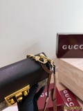 Gucci Moonlight Box Black Flap Shoulder Underarm Bag with box