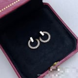 New Premium Stud Earrings Diamond-Set Earrings Cross-border Best Seller Fashion Minimalist
