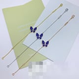 van cleef Blue Bracelet Blue White Minimalist Korean Style Fashion Factory Wholesale high quality jewelryVAN CLEEF