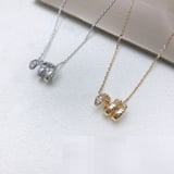White Necklace Choker Necklace Fashion Necklace high quality jewelryVAN CLEEF