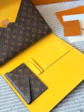 Louis Vuitton Monogram ​​Floral Canvas+Yellow Leather WITH BOX