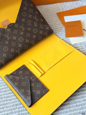 Louis Vuitton Monogram Floral Canvas+Yellow Leather WITH BOX