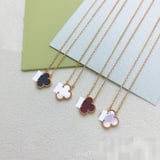 Premium Necklace Red White Pendant Choker Necklace Fashion Minimalist