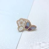 New van cleef Purple Ring lucky Ring White Fashion Versatile Ring Wholesale