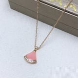 Premium New Pink Necklace Fashion Minimalist Diamond-Set Choker Necklace