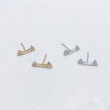 Minimalist Diamond-Set Stud Earrings New Fashion Versatile Earrings