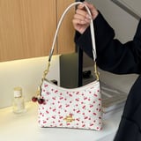 Coach bag 6671 # with pendant hardware, packaging, tag, lining, washed label with logo. High elastic fabric for a thick feel