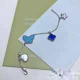 Bracelet Blue Fashion Floral Versatile Minimalist Bracelet