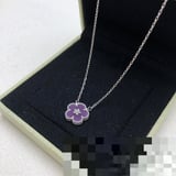 New Floral Necklace Fashion Floral Versatile Necklace Cross-border Necklace high quality jewelryVAN CLEEF