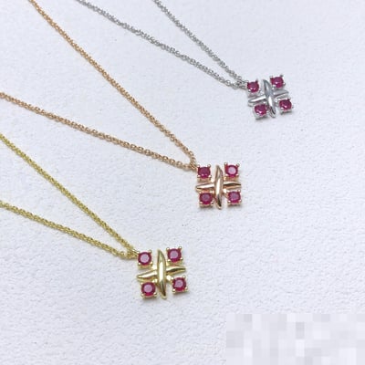 New Jewelry Wholesale T Red Necklace Factory Direct