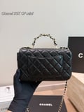 Chanel 23k Handle Mini Crossbody with box