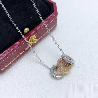 New European Style Diamond-Set Necklace Minimalist Choker Necklace Versatile Wholesale Pendant Choker Necklace
